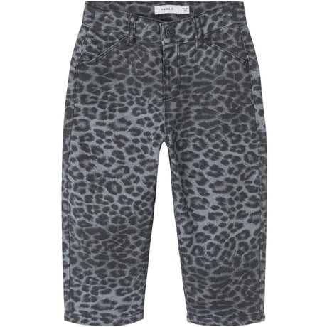 Name It Night Owl Grey Leopard Nmfbella Twi Mom Bukser 4444-Td