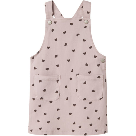 Name It Burnished Lilac Heart Nmflira Aop Twill Spencer 7218-Yf