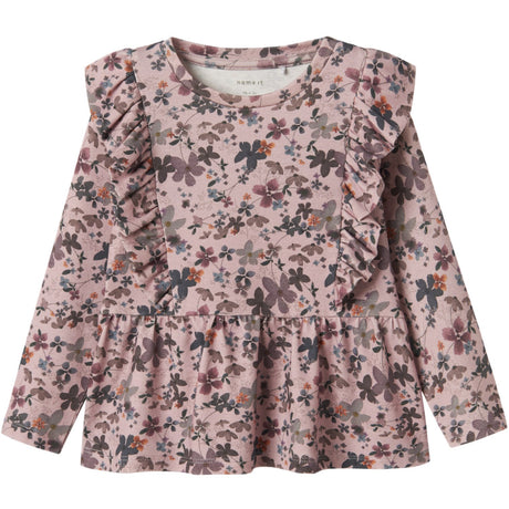 Name It Burnished Lilac Nmfnaline Ls Topp