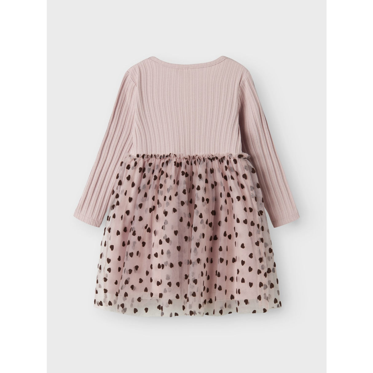 Name It Burnished Lilac Nmfnea Ls Tyll Kjole