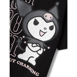 Name It Black Nkfakisa Kuromi Ss Nreg Topp Box Sky