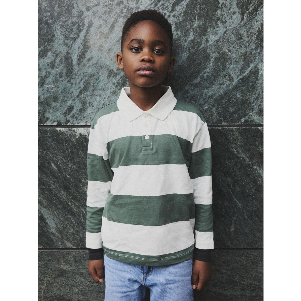 Name It Cloud Dancer Garden Topiary Nkmnutiva Ls Rlx Polo