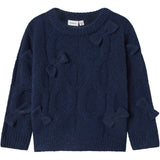 Name It Navy Blazer Nmfolivia Ls Strikk