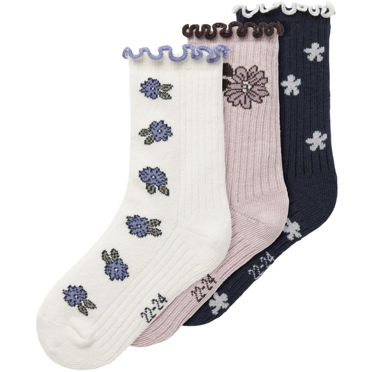 Name It Navy Blazer Nmfoalia 3-Pakning Strømper