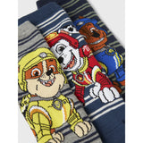 Name It Insignia Blue Nmmsommer Paw 3-Pakning Strømper Cplg