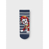 Name It Insignia Blue Nmmsommer Paw 3-Pakning Strømper Cplg