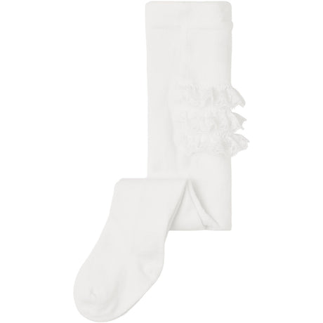 Name It Cloud Dancer Nbfopagna Strømpebukser