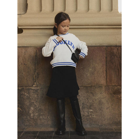 Name It Black Nkfnilla Strikk Skjørt