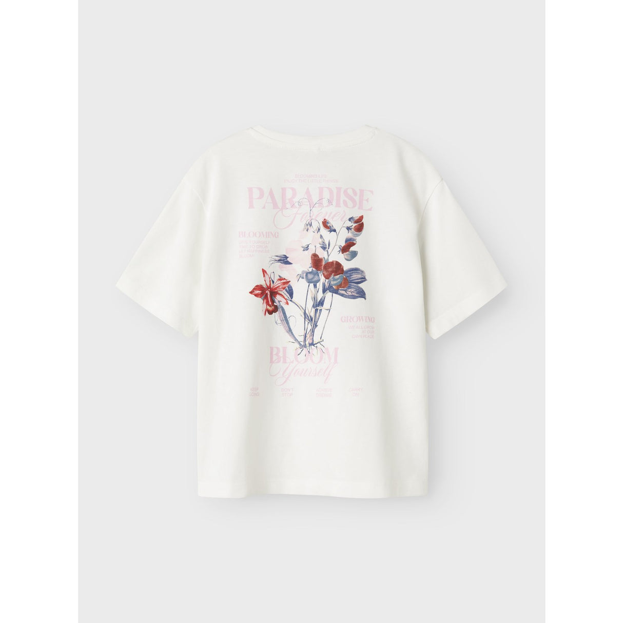 Name It Cloud Dancer Nkfnorla Ss Nreg Topp