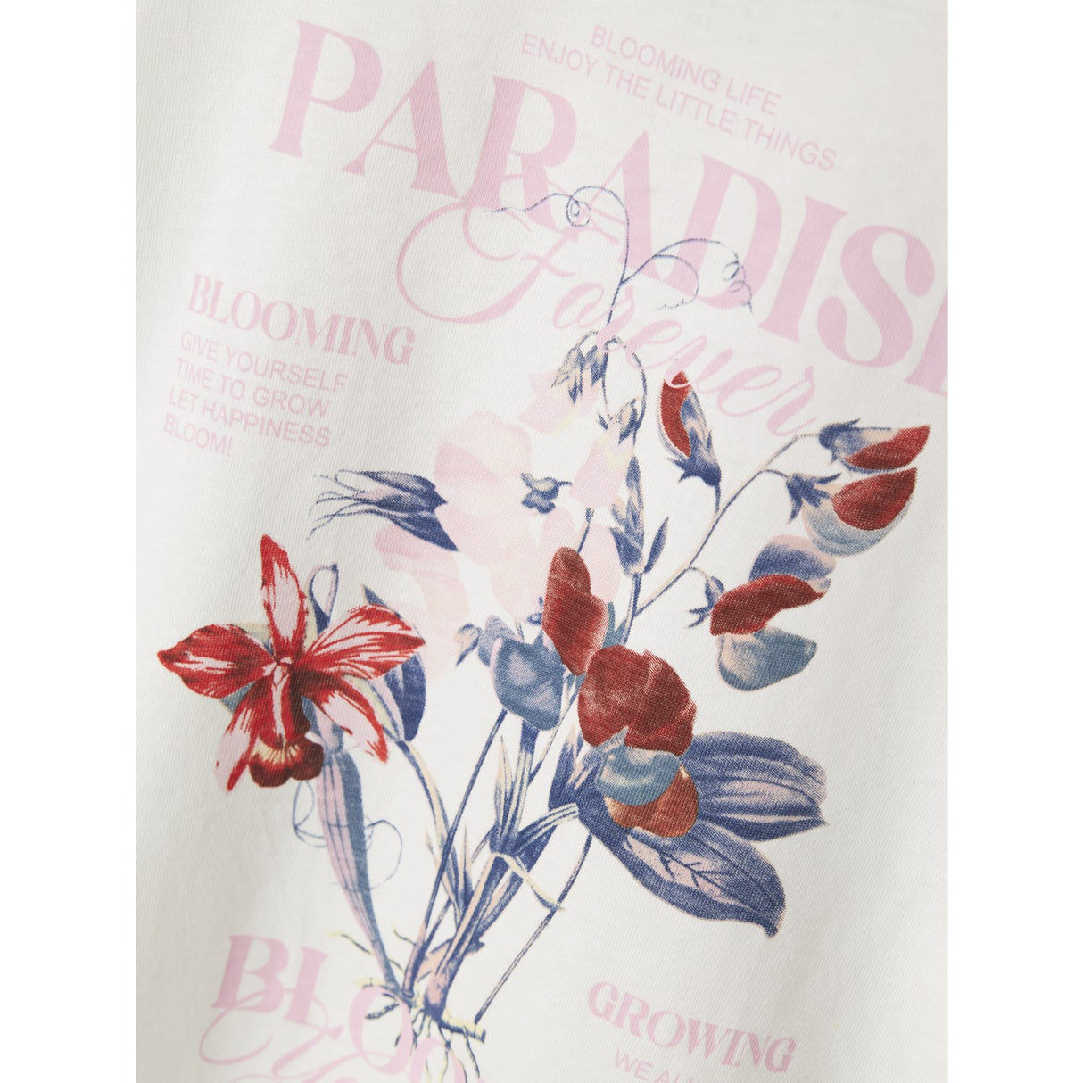 Name It Cloud Dancer Nkfnorla Ss Nreg Topp