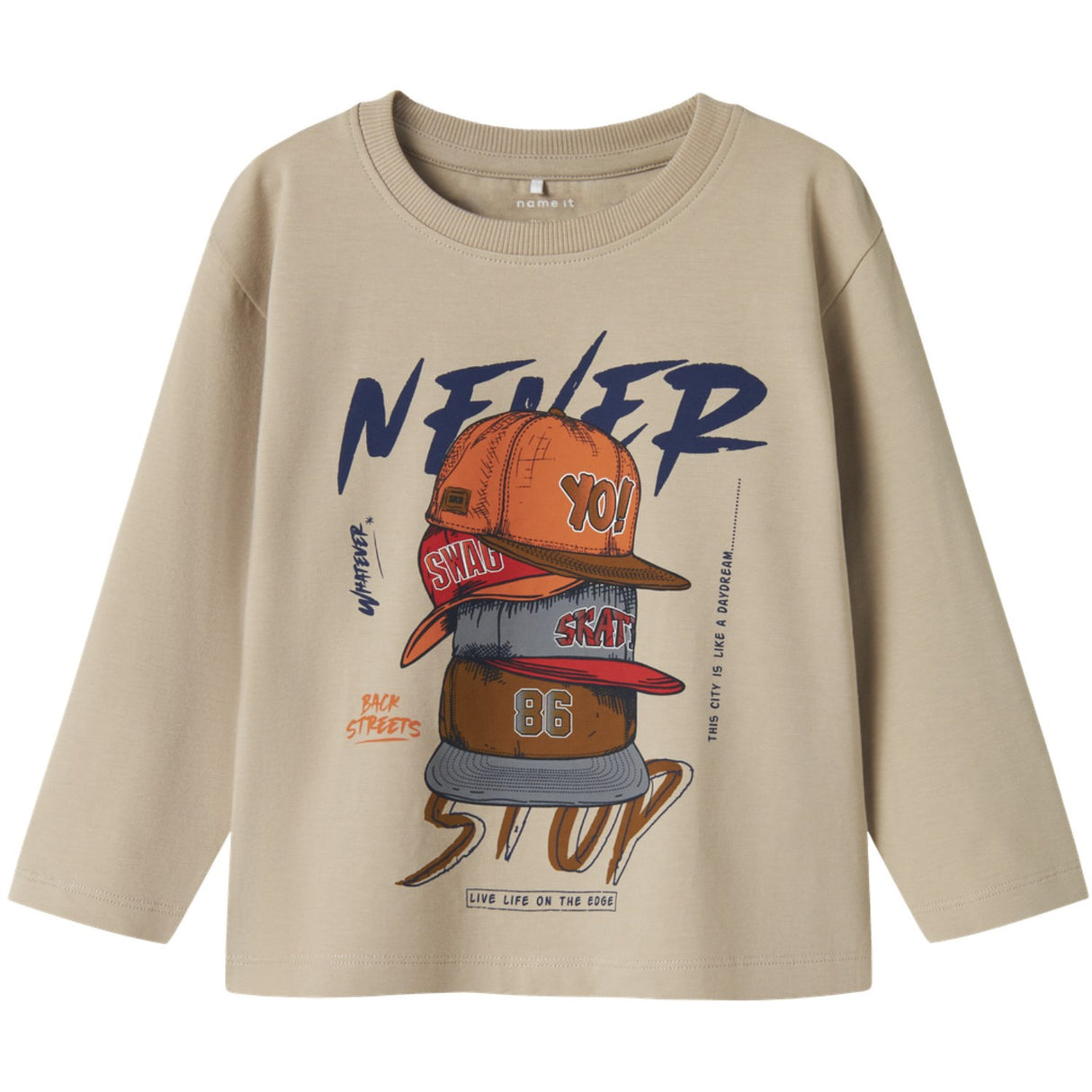 Name It Island Fossil Nmmniko Ls Nreg Topp Box