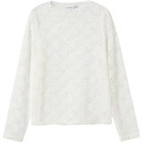 Name It Cloud Dancer Nkfnace Ls Topp