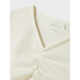 Name It Cloud Dancer Nkfodny Ls Slim Topp