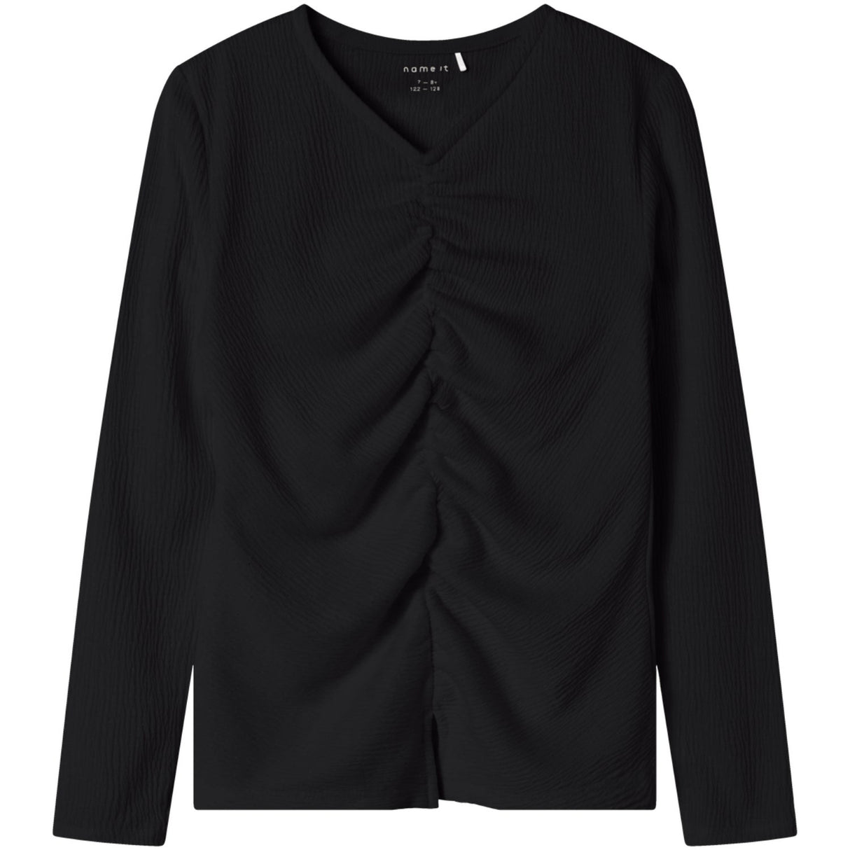 Name It Black Nkfodny Ls Slim Topp