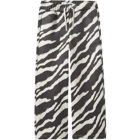 Name It Black Zebra Nkfofelias Wide Bukser