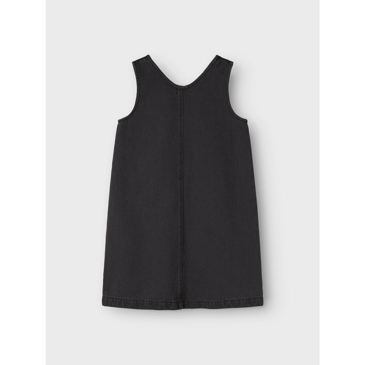 Name It Dark Grey Denim Nkfmonala Sl Loose Kjole 8810-Im O