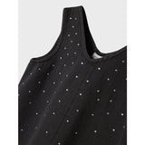 Name It Dark Grey Denim Nkfmonala Sl Loose Kjole 8810-Im O