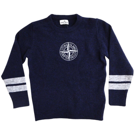 Stone Island Navy Blue Knitwear