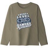 Name It Mermaid Next Level Nkmvictor Ls Rlx Topp