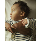 Name It Insignia Blue Cloud Dancer Nbmostripe Ls Strikk