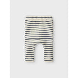 Name It Insignia Blue Cloud Dancer Nbmostripe Strikk Bukser