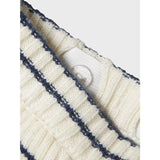 Name It Insignia Blue Cloud Dancer Nbmostripe Strikk Bukser