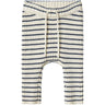 Name It Insignia Blue Cloud Dancer Nbmostripe Strikk Bukser
