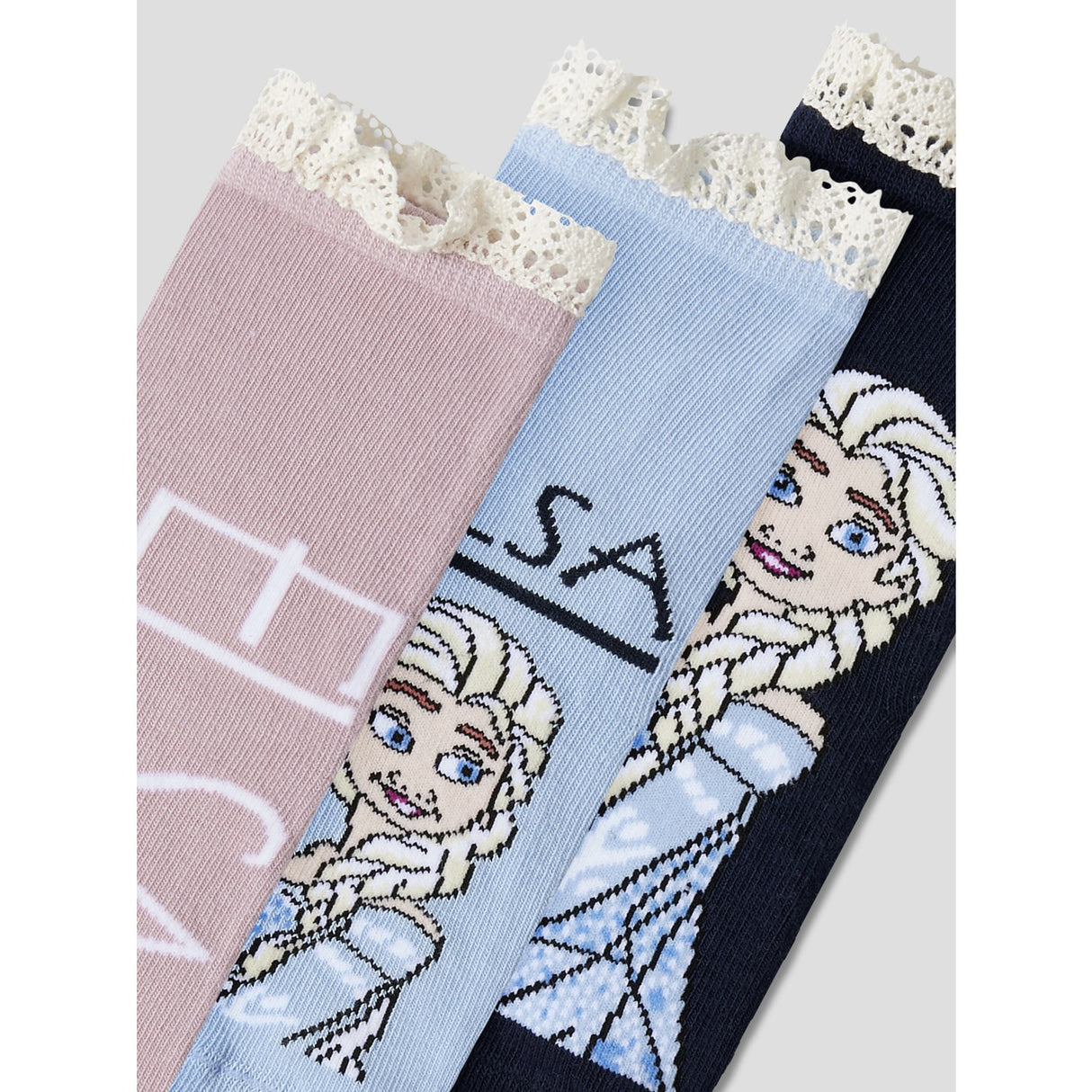 Name It Windsurfer Nmfosa Frozen 3-Pakning Strømper Wdi