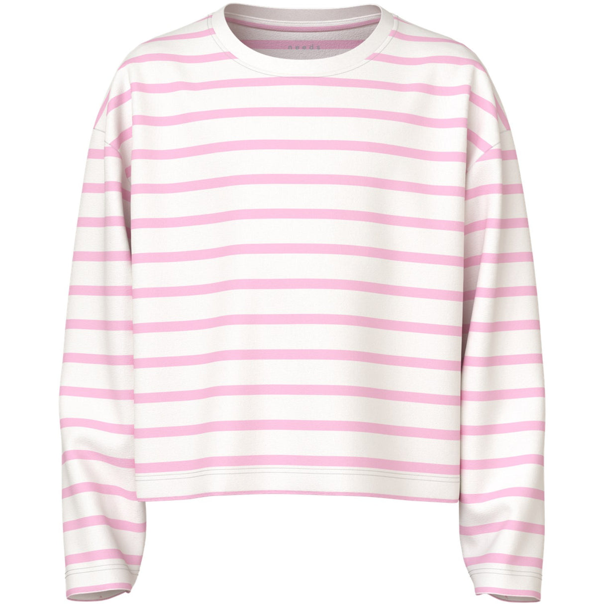 Name It Cloud Dancer Sweet Dreams Stripe Nkfvita Ls Kort Rlx Topp