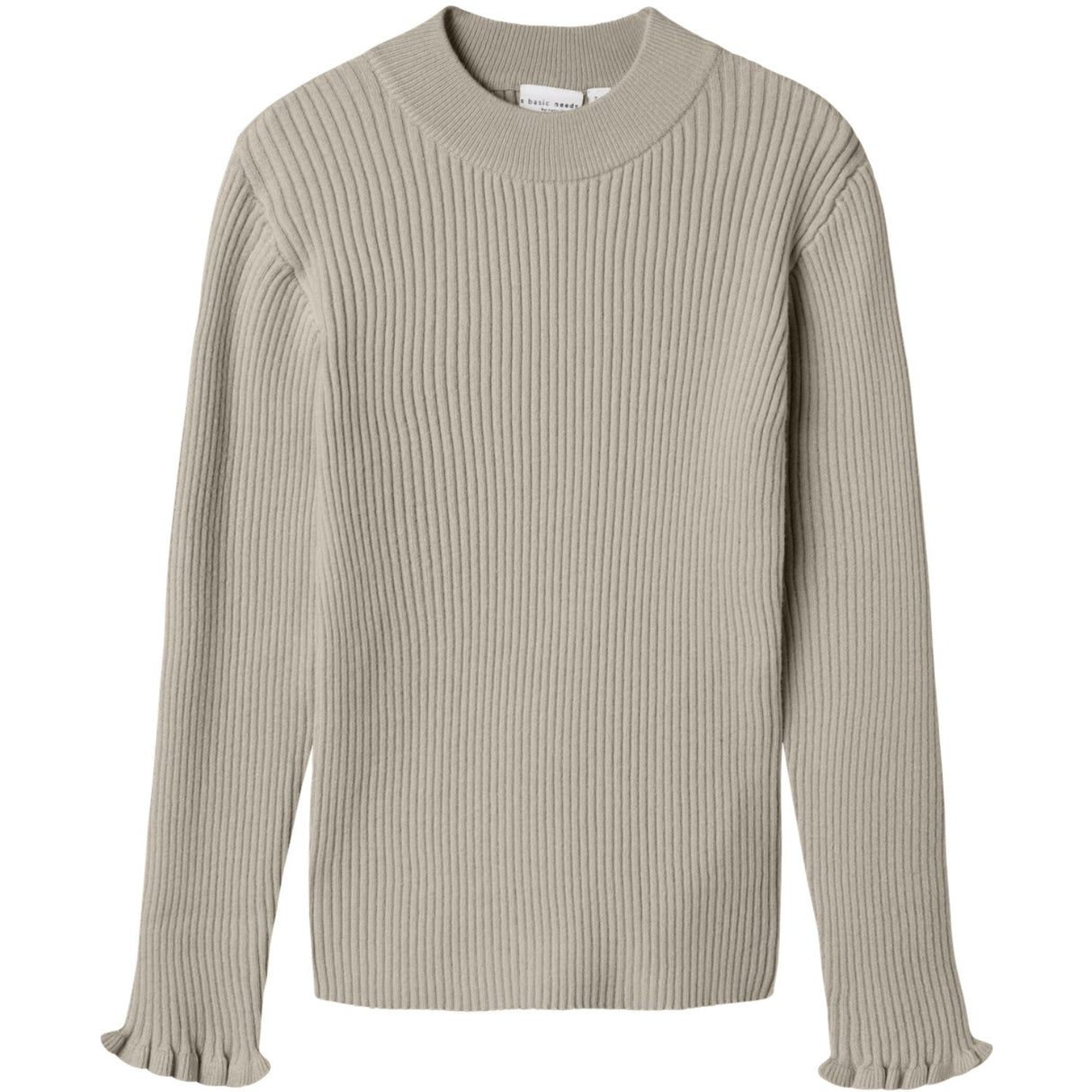 Name It Island Fossil Nkfvianna Ls Slim Strikk