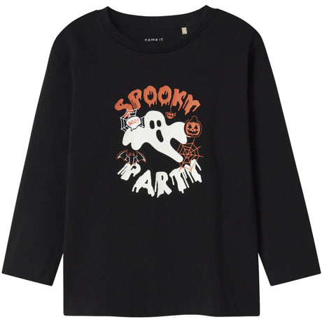 Name It Black Nmmoskaro Ls Nreg Topp