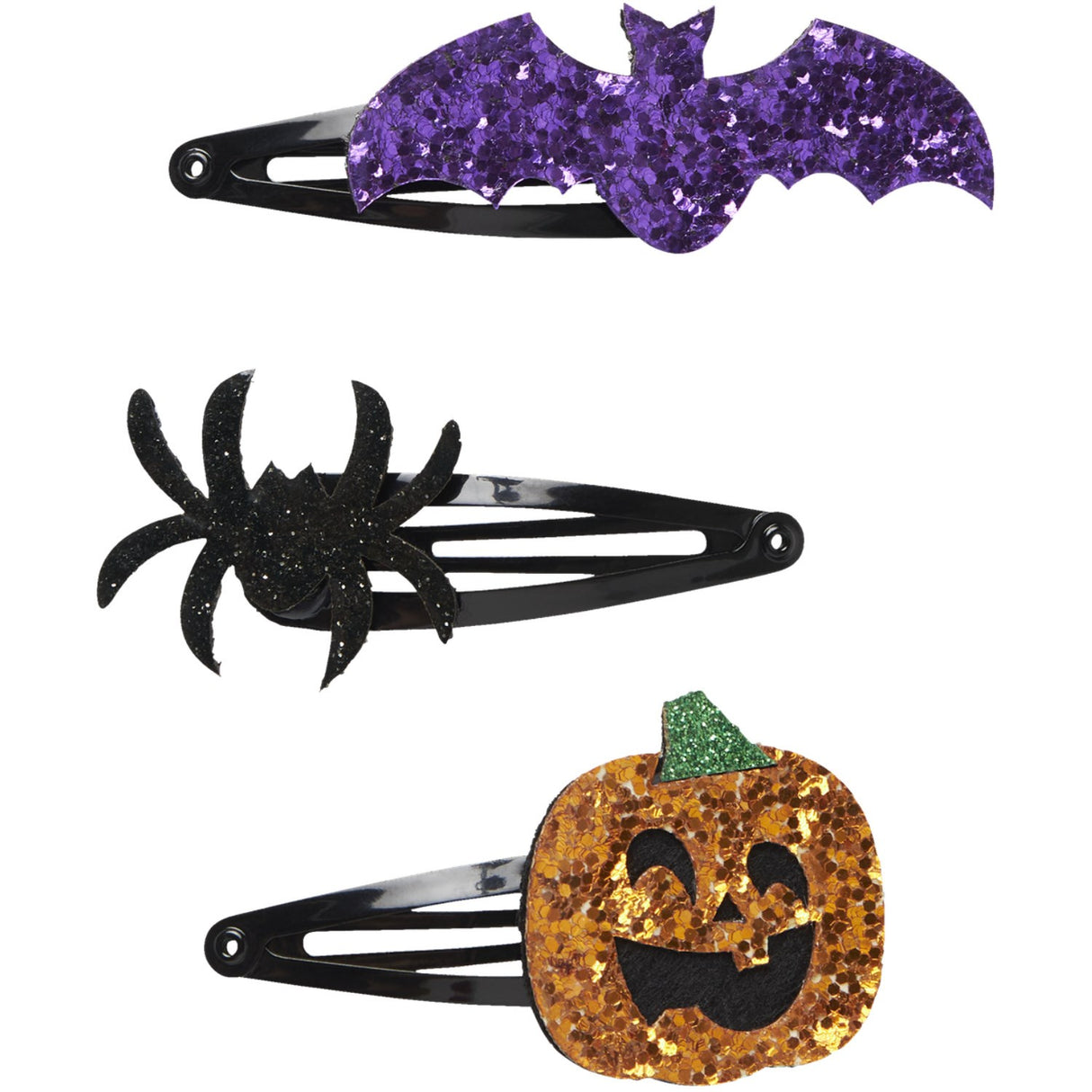 Name It Black Nkfscary 3-Pakning Hairclip