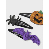 Name It Black Nkfscary 3-Pakning Hairclip
