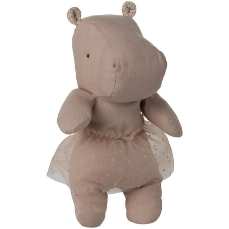 Maileg Safari Friends, Hippo W. Skirt, Small - Soft Rose