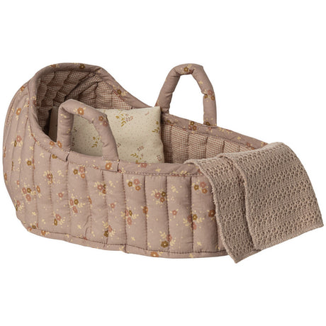 Maileg Carry Cot, Large - Rose