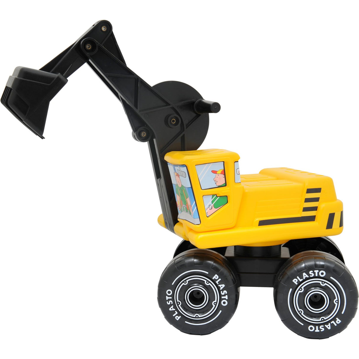 Tactic Games PLASTO Sit & Ride Gravmaskine