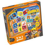 Tactic Games Rubble & Crew 3 I 1 Memo, Lotto, Domino