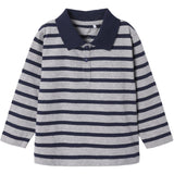 Name It Grey Melange Nmmotis Ls Nreg Polo