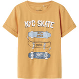 Name It Gold Earth Skateboards Nmmvux Ss Topp
