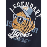 Name It Navy Blazer Tiger Nmmvux Ss Topp