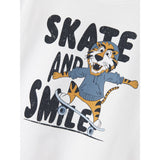 Name It Bright White Smile Nmmvux Ss Topp