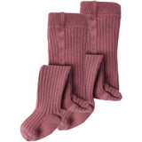 Lil'Atelier Withered Rose Nbfilso 2-Pakning Strømpebukser Lil