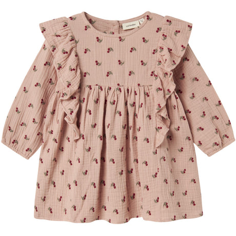Lil'Atelier Misty Rose Nmfkoala Ls Loose Kjole Lil