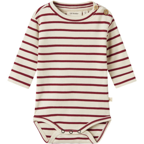 Lil'Atelier Turtledove Red Dahlia Nbflimia Ls Body Lil