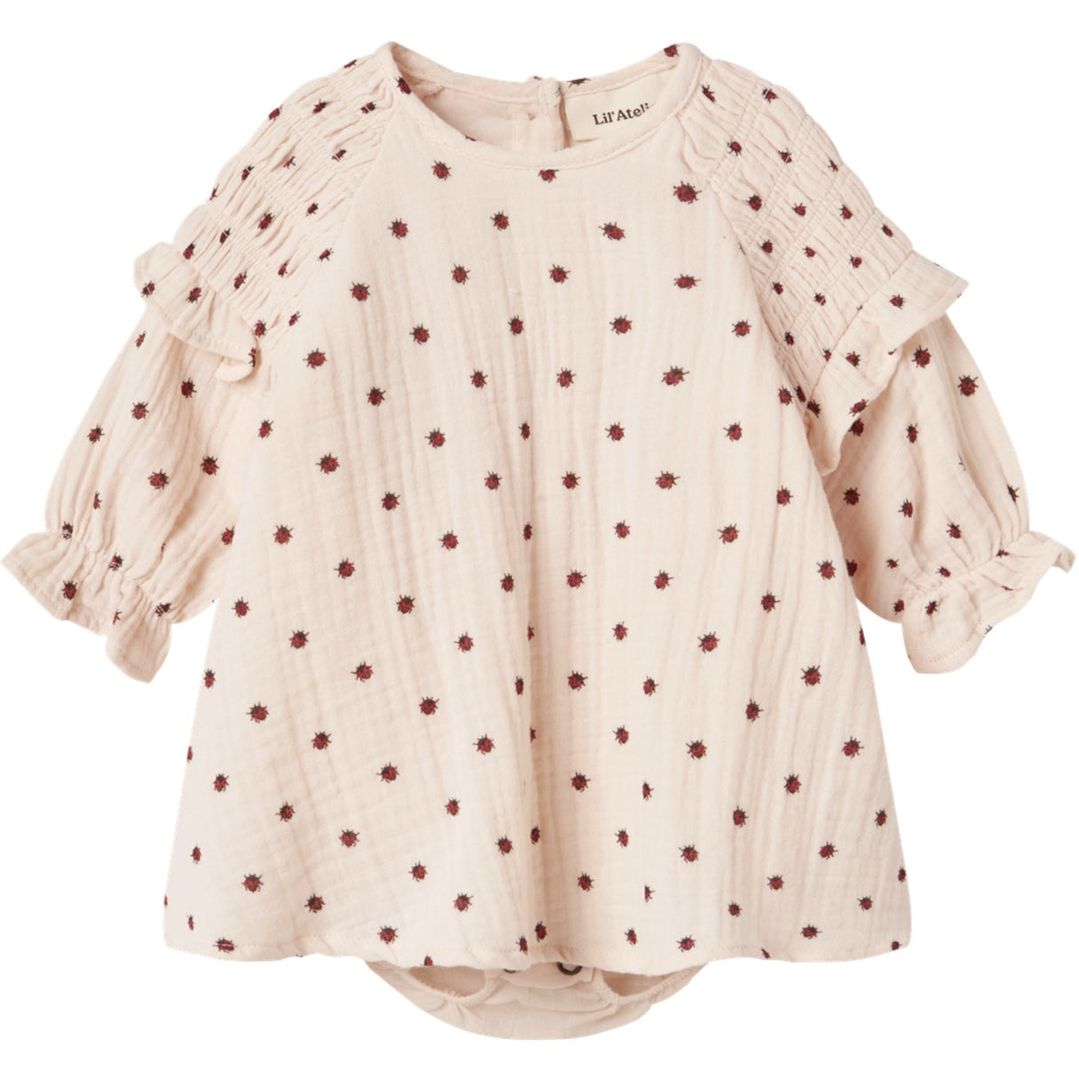 Lil'Atelier Silver Peony Nbflilia Ls Loose Skjorte Body Lil