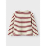 Lil'Atelier Turtledove Red Dahlia Nmflimia Ls Loose Topp Lil