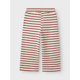 Lil'Atelier Turtledove Red Dahlia Nmflimia Wide Bukser Lil