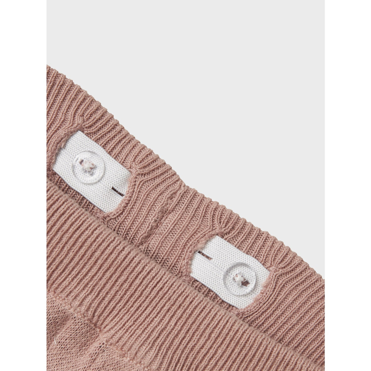 Lil'Atelier Misty Rose Nmflulio Wide Strikk Ancle Bukser Lil