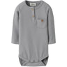 Lil'Atelier Ultimate Grey Nbmluno Ls Slim Body Lil