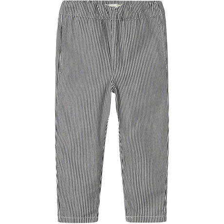 Lil'Atelier Dark Blue Denim White Nmmkasper Loose Twi Bukser 4021-Cm Lil